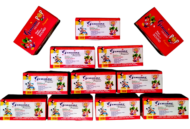 પોપ-પોપ કલર - 50 PACKET BOX
